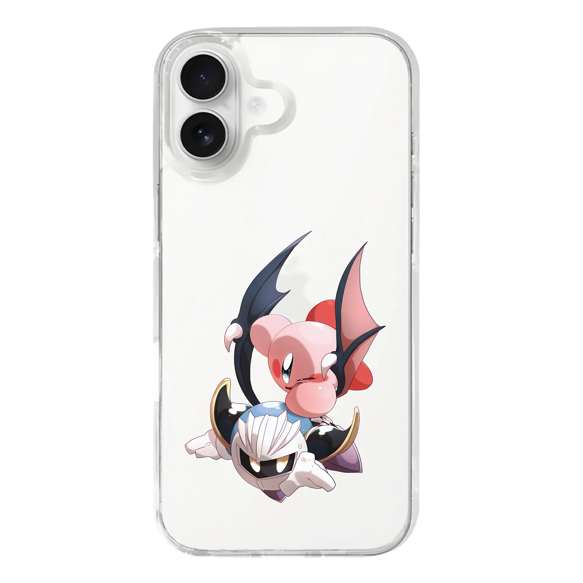 星のカービィ グッズ メタナイト - iPhone 17シリーズ 透明スマホケース – 薄型・耐衝撃・精密フィット保護カバー